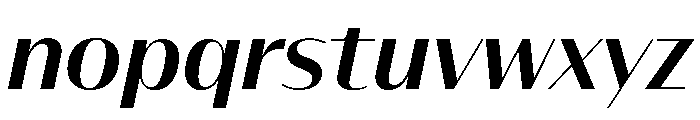 Font 173 Font LOWERCASE