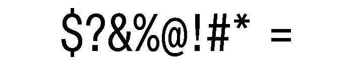 Font 177 Font OTHER CHARS