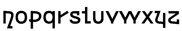 Font 181 Font LOWERCASE