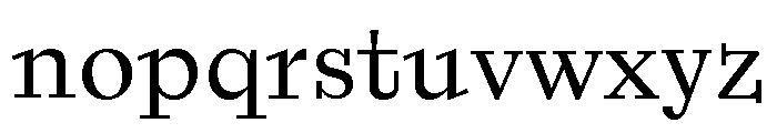 Font 189 Font LOWERCASE