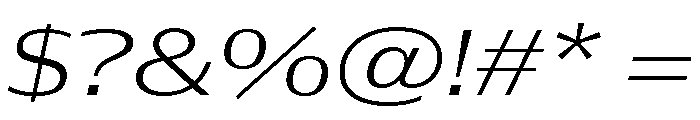 Font 190 Font OTHER CHARS