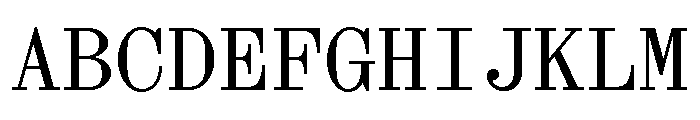 Font 191 Font UPPERCASE