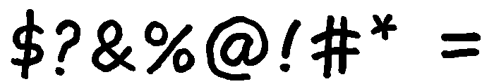 Font 192 Font OTHER CHARS