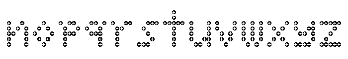 Font 194 Font LOWERCASE