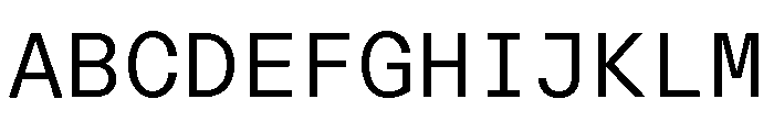 Font 196 Font UPPERCASE