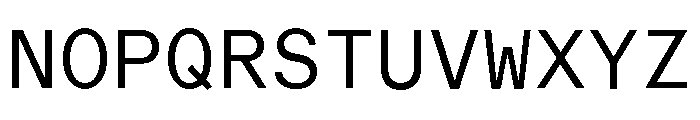 Font 196 Font UPPERCASE