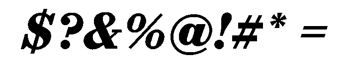 Font 201 Font OTHER CHARS