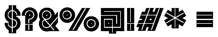 Font 203 Font OTHER CHARS