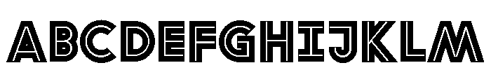 Font 203 Font UPPERCASE