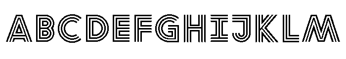 Font 204 Font UPPERCASE