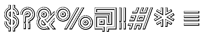 Font 206 Font OTHER CHARS