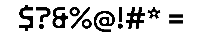 Font 207 Font OTHER CHARS