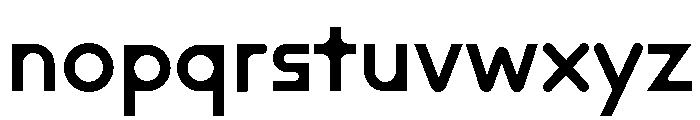 Font 207 Font LOWERCASE