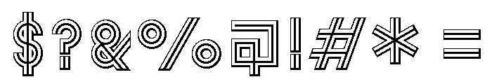 Font 208 Font OTHER CHARS