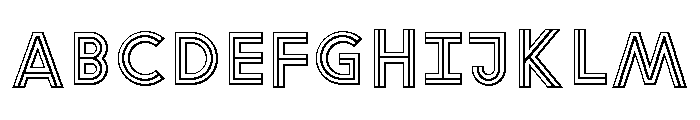 Font 208 Font UPPERCASE