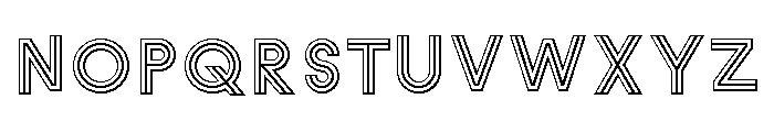 Font 208 Font UPPERCASE
