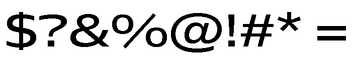 Font 210 Font OTHER CHARS