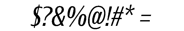 Font 219 Font OTHER CHARS