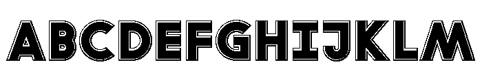 Font 222 Font UPPERCASE