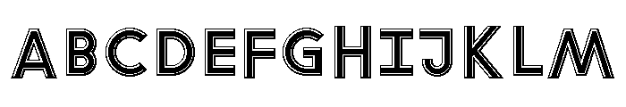 Font 225 Font UPPERCASE