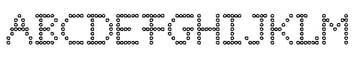 Font 228 Font UPPERCASE