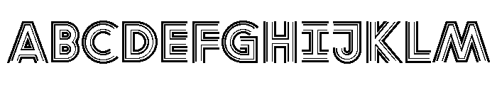 Font 230 Font UPPERCASE