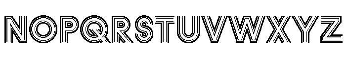 Font 230 Font UPPERCASE