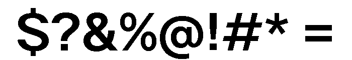 Font 233 Font OTHER CHARS