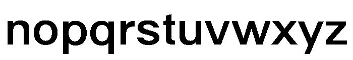 Font 233 Font LOWERCASE