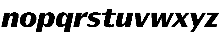 Font 236 Font LOWERCASE
