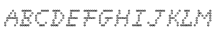 Font 237 Font UPPERCASE