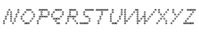 Font 237 Font UPPERCASE
