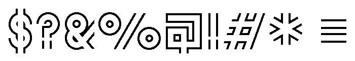 Font 238 Font OTHER CHARS