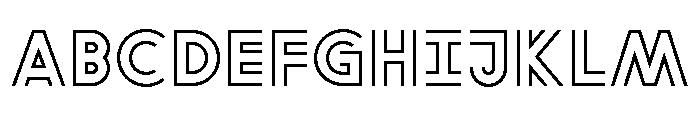 Font 238 Font UPPERCASE