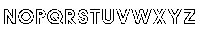 Font 238 Font UPPERCASE