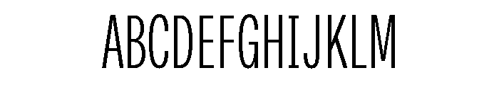 Font 23 Font UPPERCASE