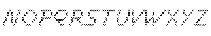 Font 241 Font UPPERCASE
