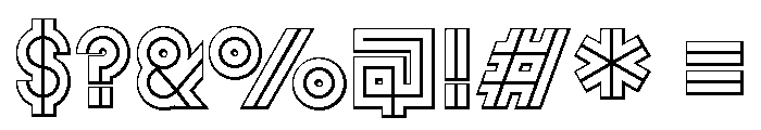 Font 242 Font OTHER CHARS