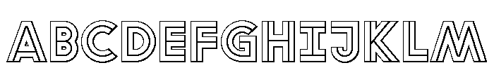Font 242 Font UPPERCASE