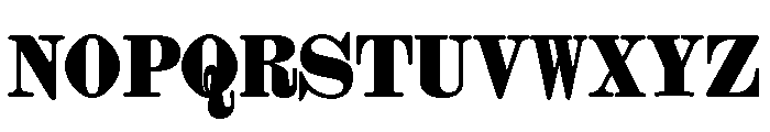 Font 243 Font UPPERCASE