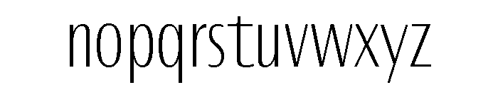 Font 245 Font LOWERCASE
