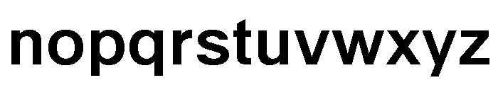 Font 246 Font LOWERCASE