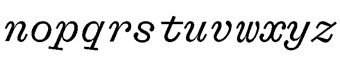 Font 247 Font LOWERCASE
