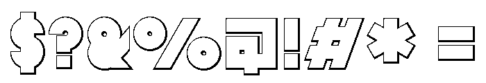 Font 251 Font OTHER CHARS