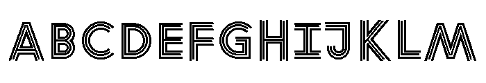 Font 253 Font UPPERCASE