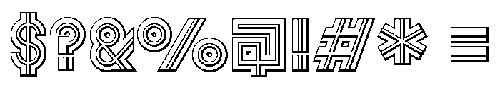 Font 260 Font OTHER CHARS
