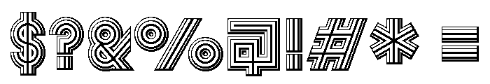 Font 264 Font OTHER CHARS