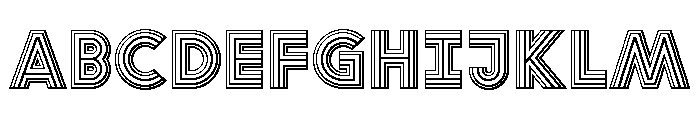 Font 264 Font UPPERCASE