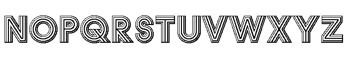 Font 264 Font UPPERCASE