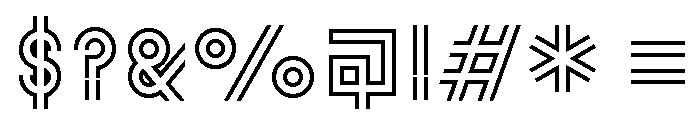 Font 265 Font OTHER CHARS
